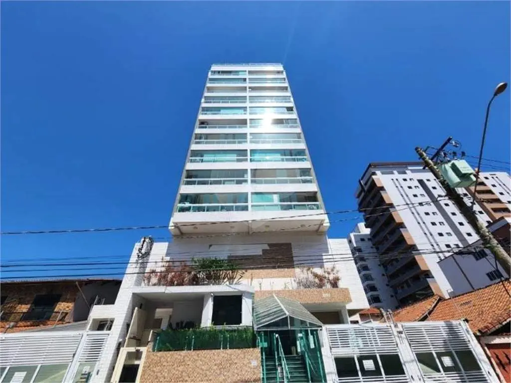 Apartamento para Venda em Praia Grande, Canto do Forte, 1 dormitório, 1 banheiro, 1 vaga