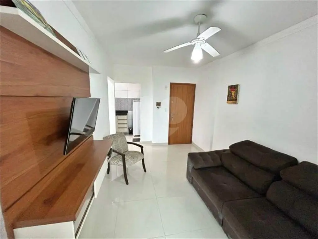 Apartamento para Venda em Praia Grande, Canto do Forte, 1 dormitório, 1 banheiro, 1 vaga