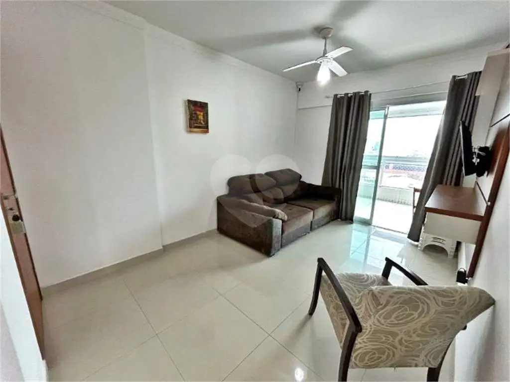 Apartamento para Venda em Praia Grande, Canto do Forte, 1 dormitório, 1 banheiro, 1 vaga
