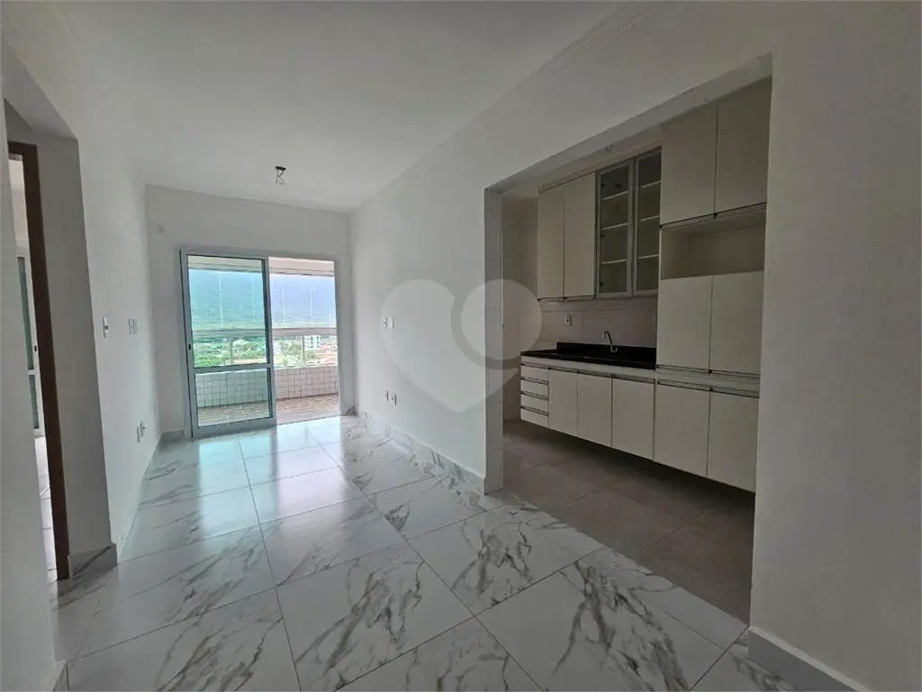 Apartamento para Venda em Praia Grande, Flórida, 1 dormitório, 1 suíte, 2 banheiros, 1 vaga