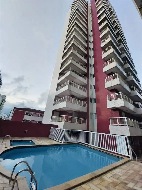 Apartamento para Venda em Praia Grande, Cidade Ocian, 1 dormitório, 1 banheiro, 1 vaga
