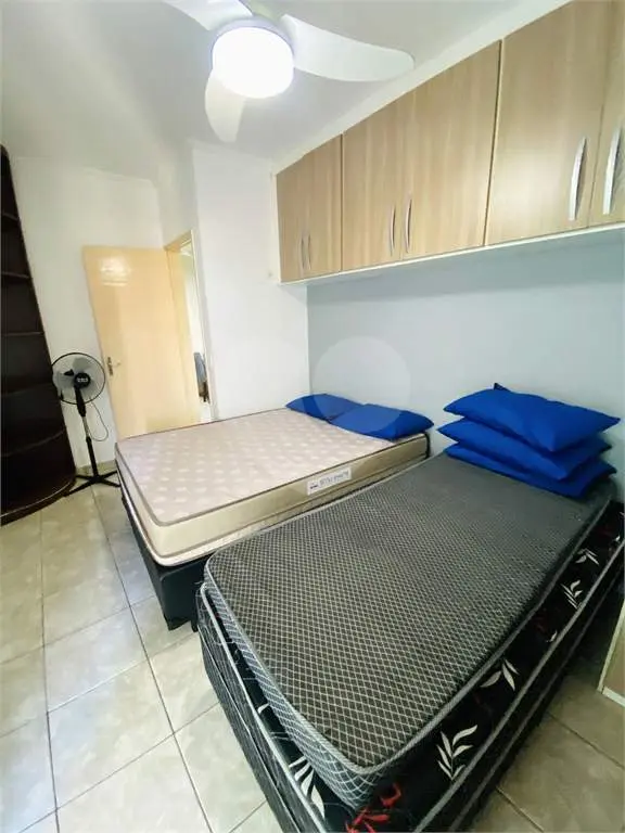 Apartamento para Venda em Praia Grande, Cidade Ocian, 1 dormitório, 1 banheiro, 1 vaga