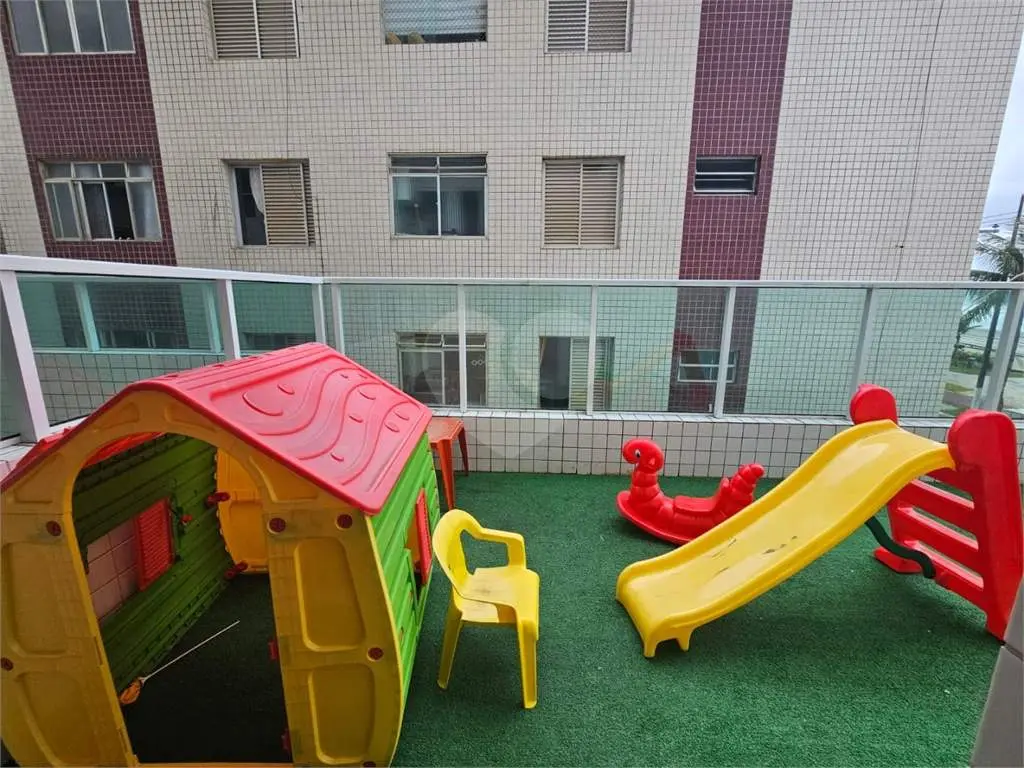 Apartamento para Venda em Praia Grande, Flórida, 1 dormitório, 1 suíte, 2 banheiros, 1 vaga