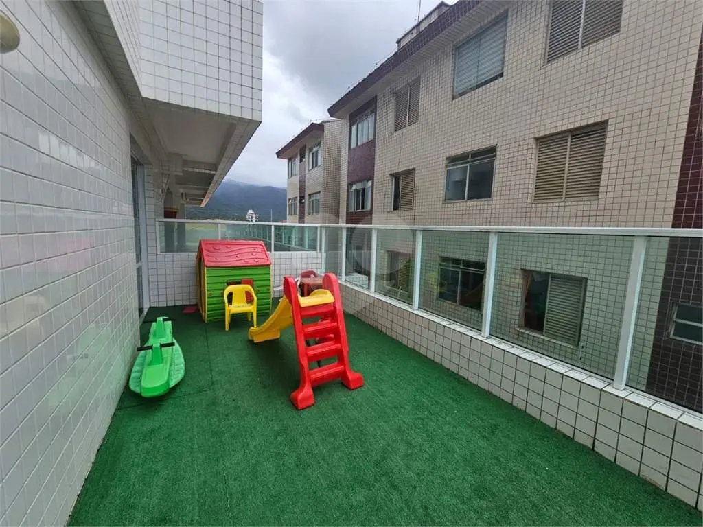 Apartamento para Venda em Praia Grande, Flórida, 1 dormitório, 1 suíte, 2 banheiros, 1 vaga