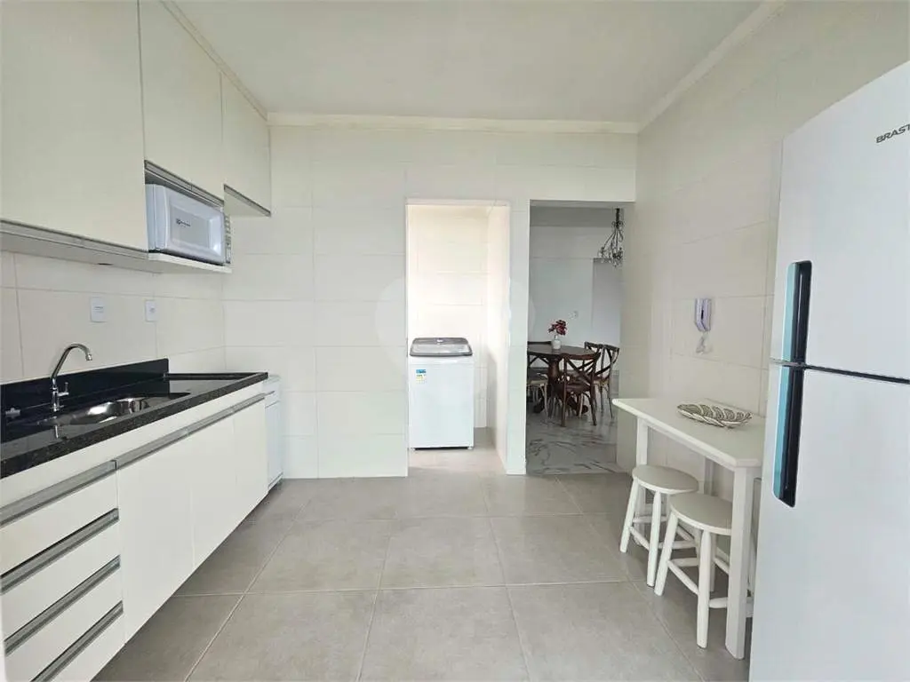 Apartamento para Venda em Praia Grande, Flórida, 3 dormitórios, 1 suíte, 2 banheiros, 2 vagas