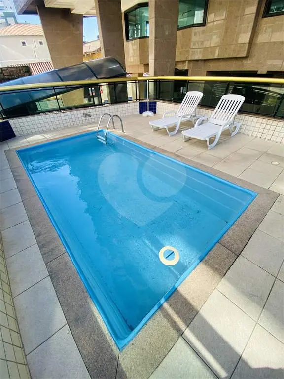 Apartamento para Venda em Praia Grande, Campo aviação, 1 dormitório, 1 banheiro, 1 vaga