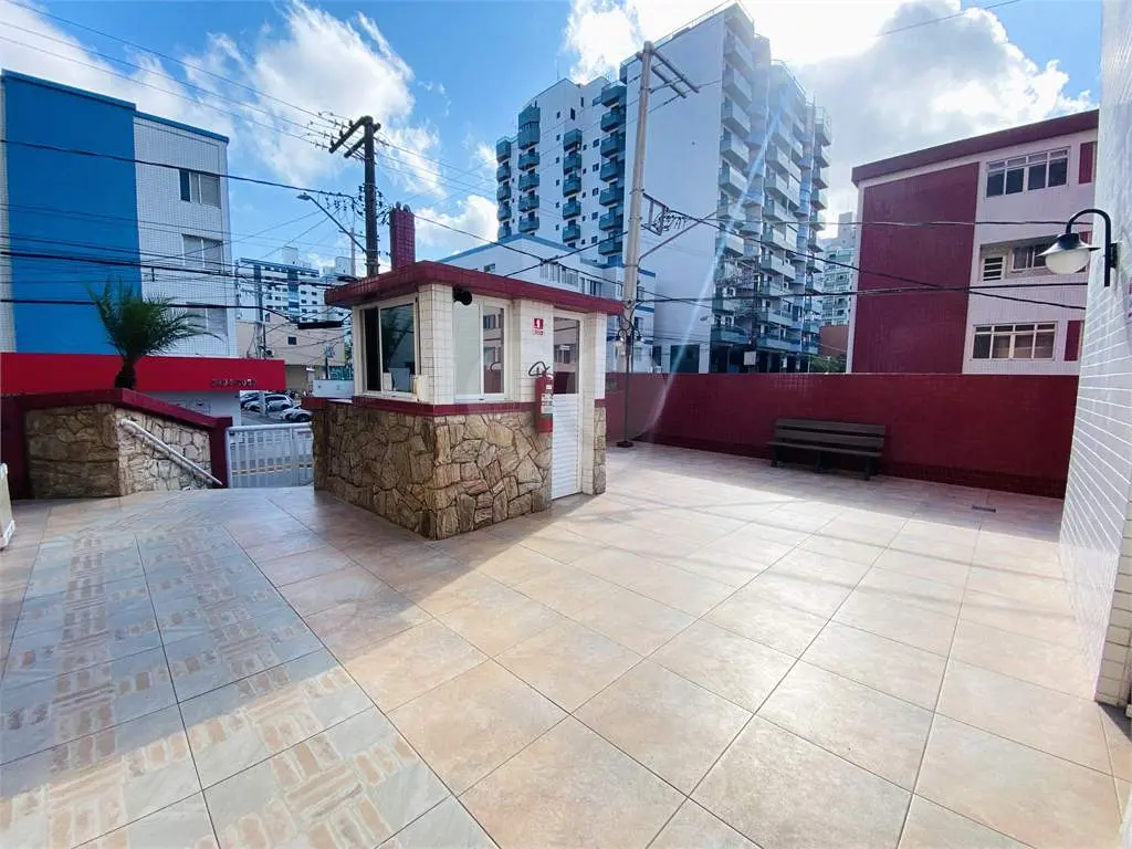 Apartamento para Venda em Praia Grande, Cidade Ocian, 1 dormitório, 1 banheiro, 1 vaga