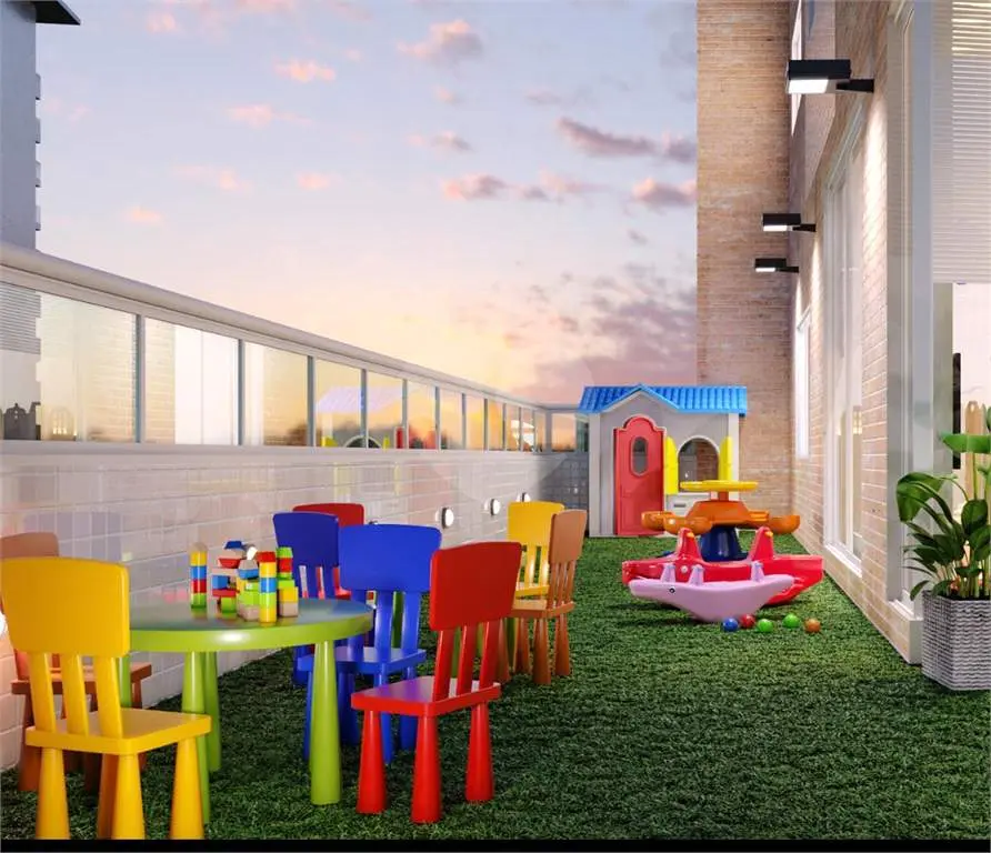 Apartamento para Venda em Praia Grande, Aviação, 2 dormitórios, 1 suíte, 3 banheiros, 2 vagas