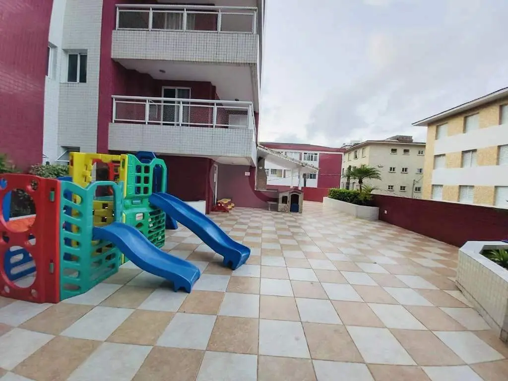 Apartamento para Venda em Praia Grande, Cidade Ocian, 1 dormitório, 1 banheiro, 1 vaga