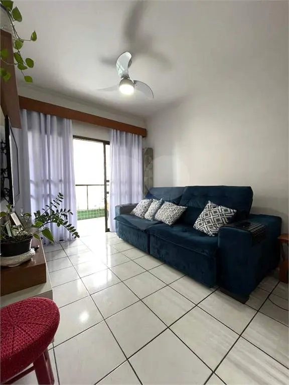 Apartamento para Venda em Praia Grande, Tupi, 2 dormitórios, 1 suíte, 2 banheiros, 1 vaga