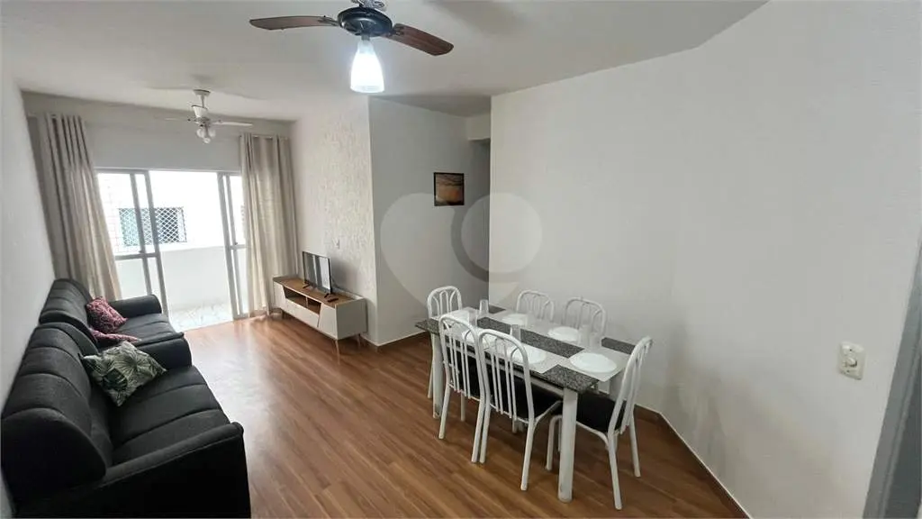 Apartamento para Venda em Praia Grande, Tupi, 2 dormitórios, 1 suíte, 2 banheiros, 1 vaga