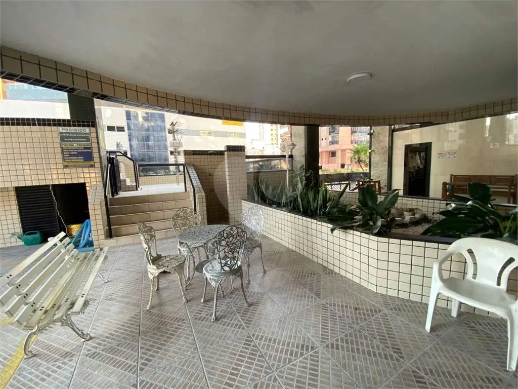 Apartamento para Venda em Praia Grande, Guilhermina, 1 dormitório, 1 suíte, 2 banheiros, 1 vaga