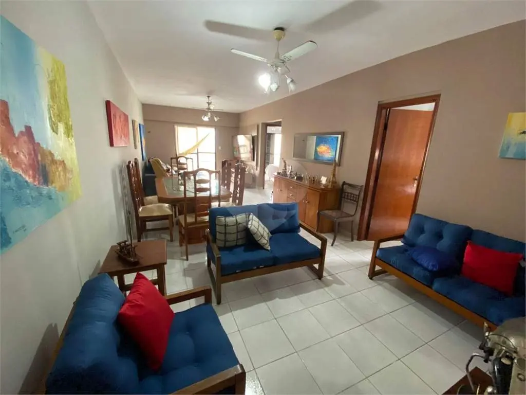 Apartamento para Venda em Praia Grande, Tupi, 3 dormitórios, 1 suíte, 2 banheiros, 1 vaga
