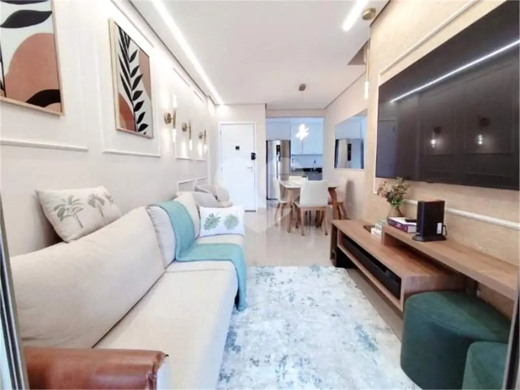 Apartamento para Venda em Praia Grande, Canto do Forte, 2 dormitórios, 1 suíte, 2 banheiros, 1 vaga