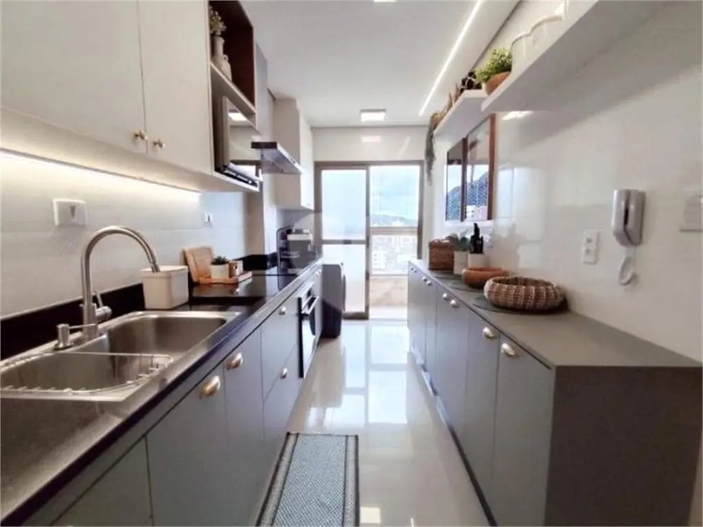 Apartamento para Venda em Praia Grande, Canto do Forte, 2 dormitórios, 1 suíte, 2 banheiros, 1 vaga