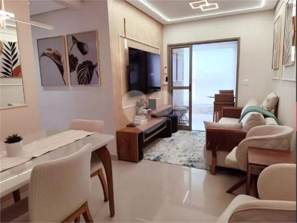 Apartamento para Venda em Praia Grande, Canto do Forte, 2 dormitórios, 1 suíte, 2 banheiros, 1 vaga