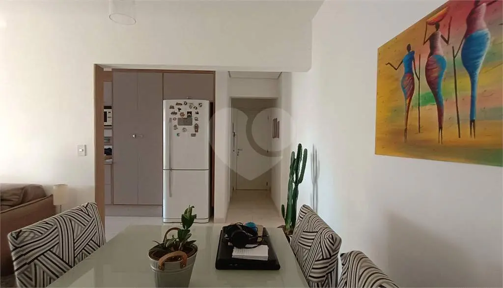 Apartamento para Venda em Praia Grande, Vila Guilhermina, 1 dormitório, 1 suíte, 2 banheiros, 1 vaga