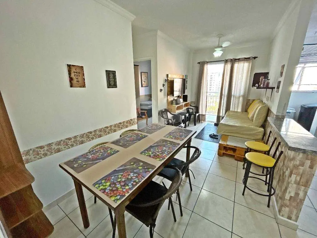 Apartamento para Venda em Praia Grande, Cidade Ocian, 2 dormitórios, 1 suíte, 2 banheiros, 1 vaga