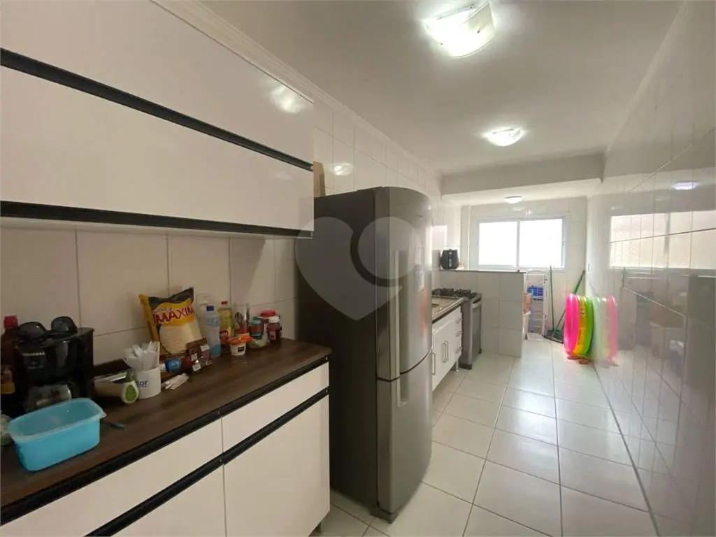 Apartamento para Venda em Praia Grande, Vila Guilhermina, 2 dormitórios, 1 suíte, 2 banheiros, 2 vagas