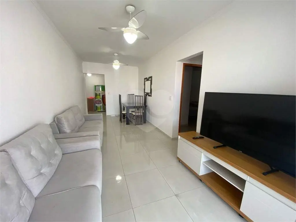 Apartamento para Venda em Praia Grande, Vila Guilhermina, 2 dormitórios, 1 suíte, 2 banheiros, 2 vagas