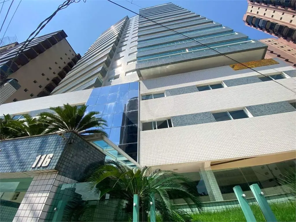 Apartamento para Venda em Praia Grande, Vila Guilhermina, 2 dormitórios, 1 suíte, 2 banheiros, 2 vagas