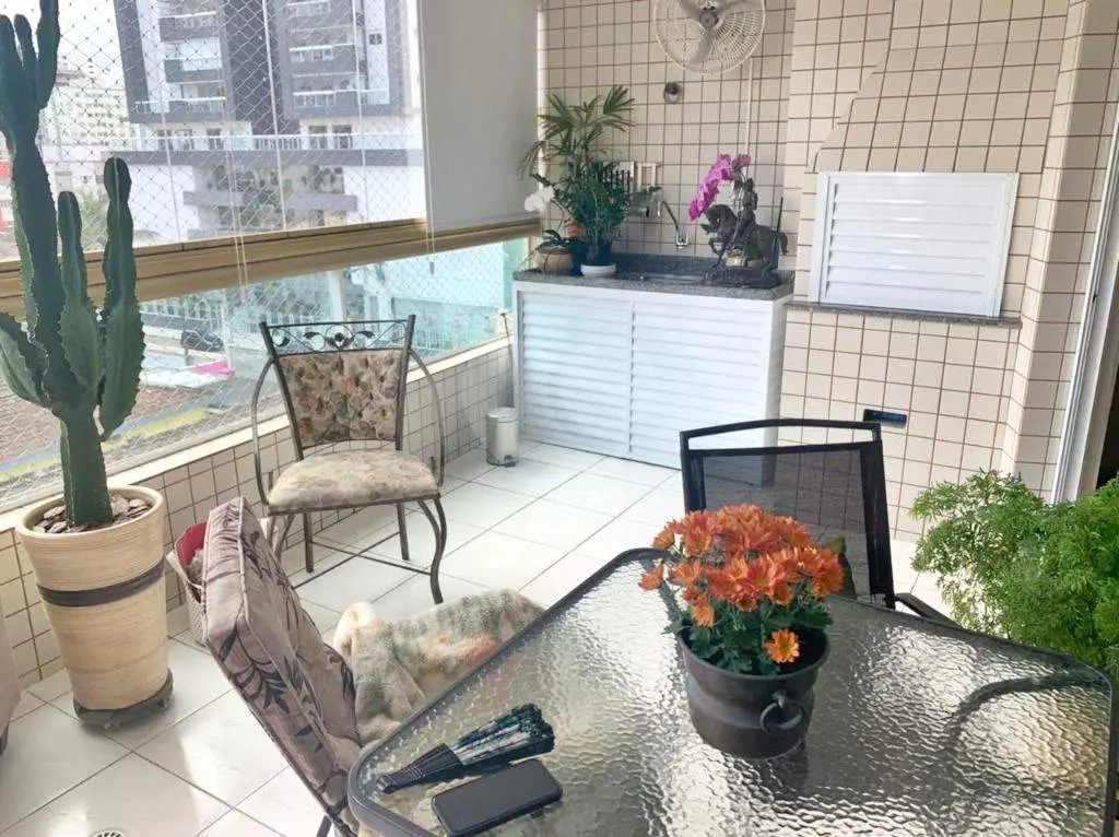 Apartamento para Venda em Praia Grande, Vila Tupi, 3 dormitórios, 1 suíte, 2 banheiros, 2 vagas