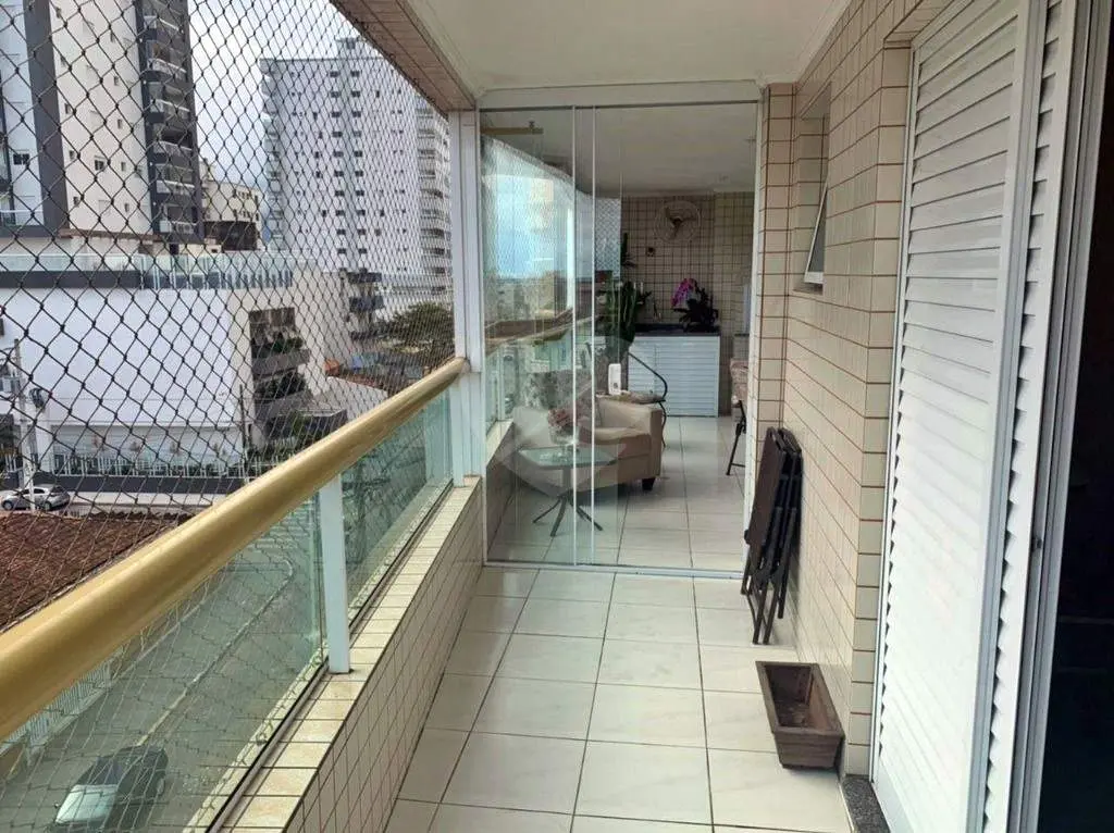 Apartamento para Venda em Praia Grande, Vila Tupi, 3 dormitórios, 1 suíte, 2 banheiros, 2 vagas