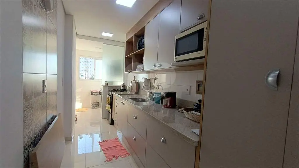 Apartamento para Venda em Praia Grande, Vila Guilhermina, 1 dormitório, 1 suíte, 2 banheiros, 1 vaga