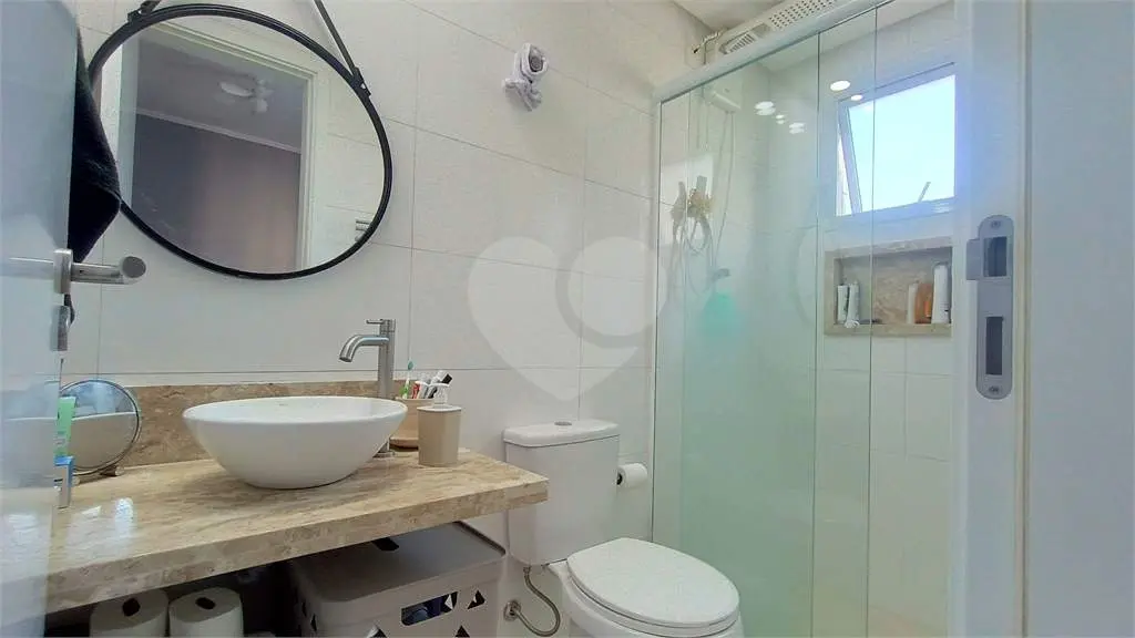 Apartamento para Venda em Praia Grande, Vila Guilhermina, 1 dormitório, 1 suíte, 2 banheiros, 1 vaga
