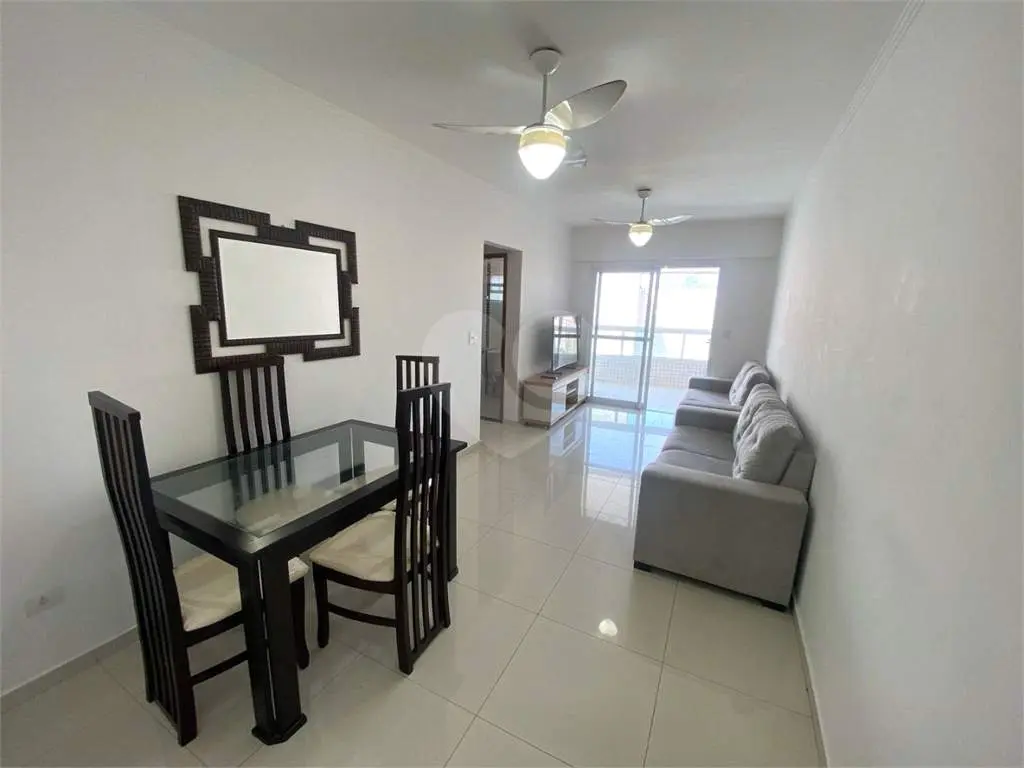 Apartamento para Venda em Praia Grande, Vila Guilhermina, 2 dormitórios, 1 suíte, 2 banheiros, 2 vagas