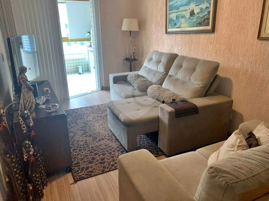 Apartamento para Venda em Praia Grande, Vila Tupi, 3 dormitórios, 1 suíte, 2 banheiros, 2 vagas