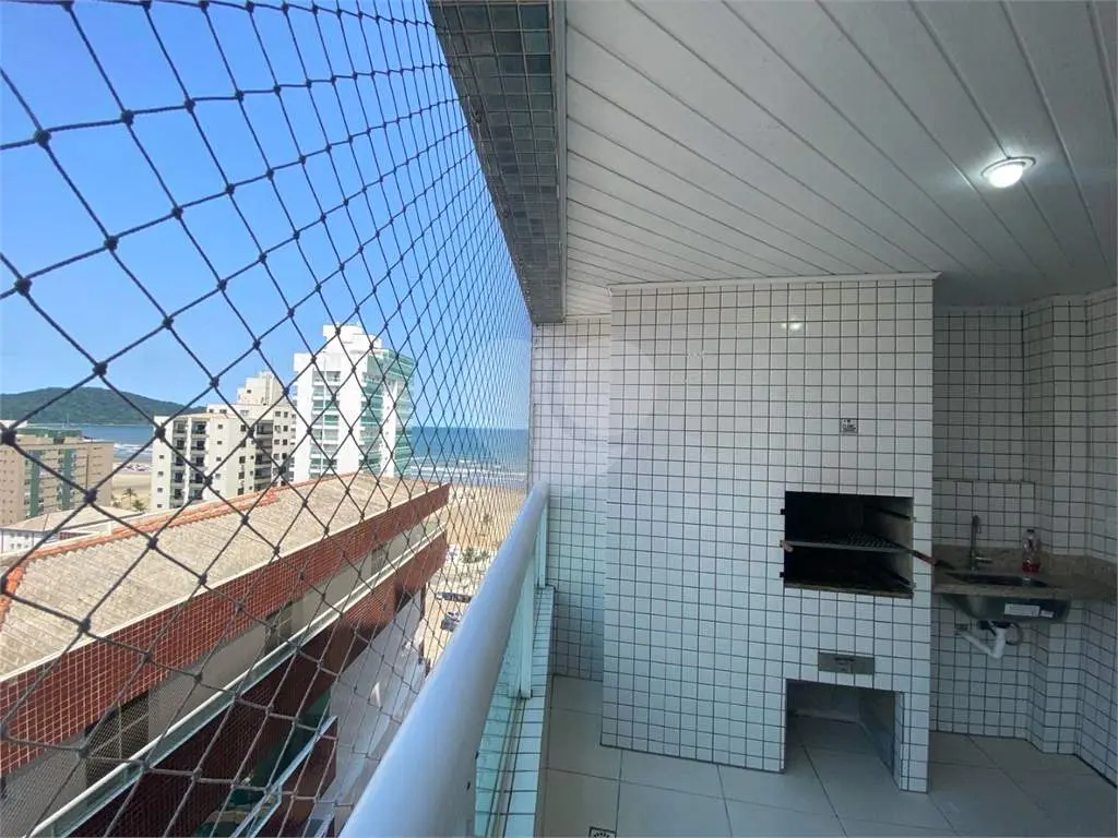 Apartamento para Venda em Praia Grande, Vila Guilhermina, 2 dormitórios, 1 suíte, 2 banheiros, 2 vagas