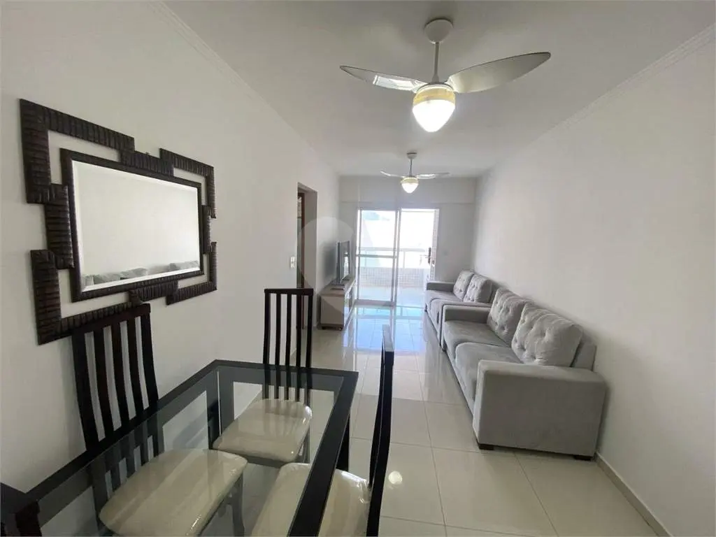 Apartamento para Venda em Praia Grande, Vila Guilhermina, 2 dormitórios, 1 suíte, 2 banheiros, 2 vagas