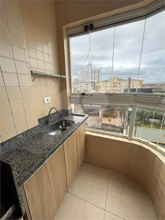 Apartamento para Venda em Praia Grande, Maracanã, 1 dormitório, 1 banheiro, 1 vaga