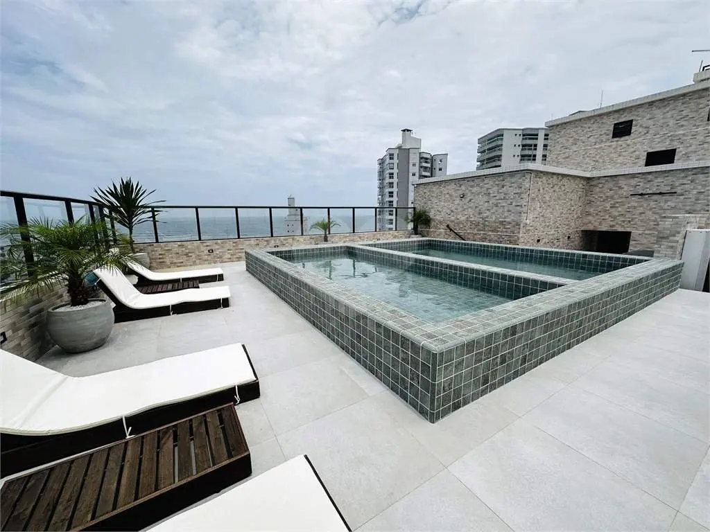 Apartamento para Venda em Praia Grande, Caiçara, 1 dormitório, 1 suíte, 1 banheiro, 1 vaga