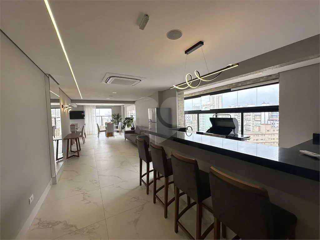 Apartamento para Venda em Praia Grande, Caiçara, 1 dormitório, 1 suíte, 1 banheiro, 1 vaga