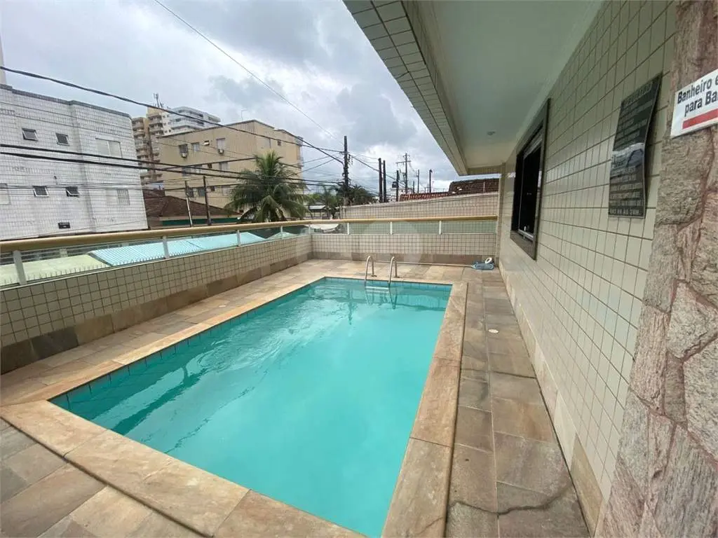 Apartamento para Venda em Praia Grande, Tupi, 1 dormitório, 1 banheiro, 1 vaga