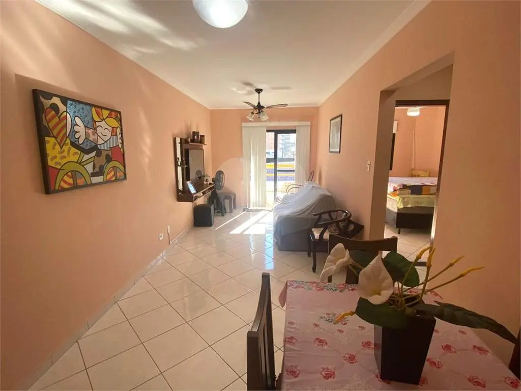 Apartamento para Venda em Praia Grande, Aviação, 1 dormitório, 1 banheiro, 1 vaga