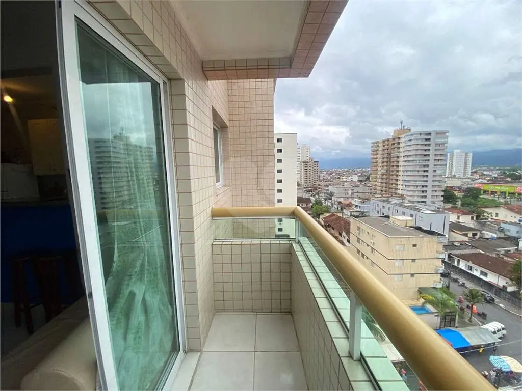 Apartamento para Venda em Praia Grande, Tupi, 1 dormitório, 1 banheiro, 1 vaga