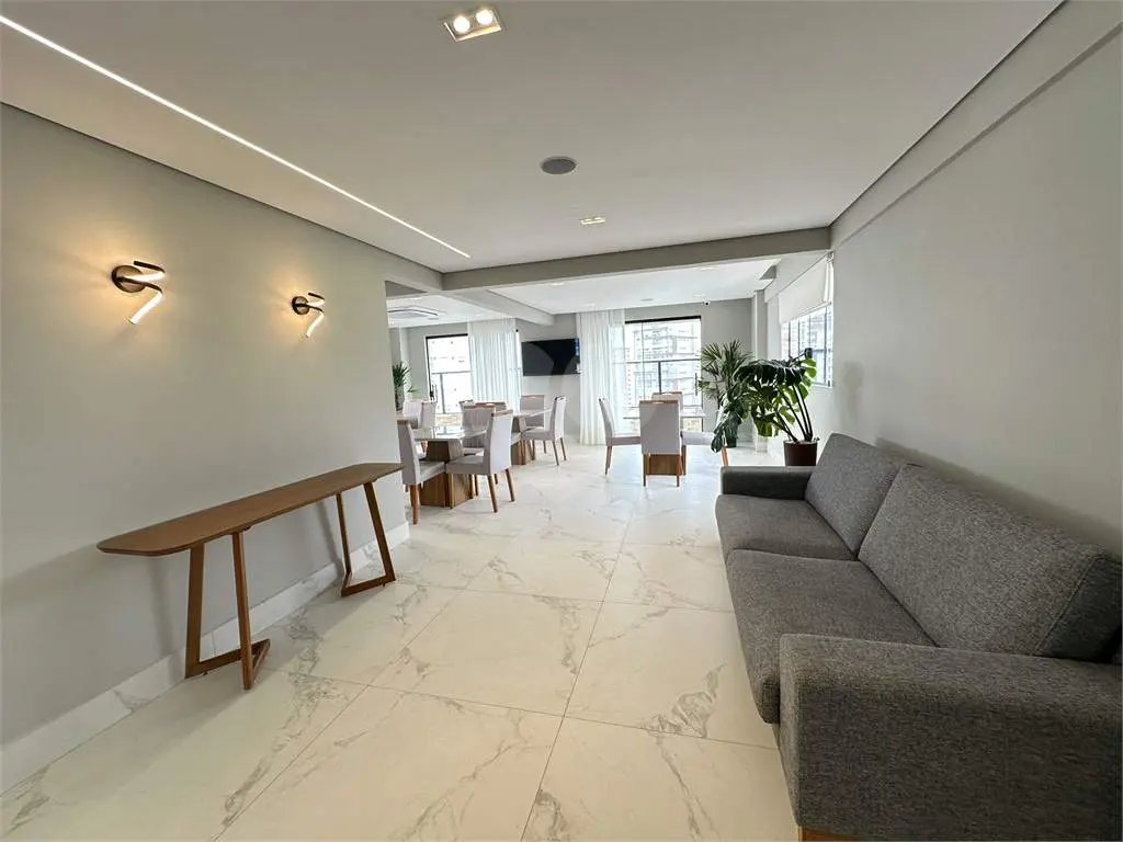 Apartamento para Venda em Praia Grande, Caiçara, 1 dormitório, 1 suíte, 1 banheiro, 1 vaga