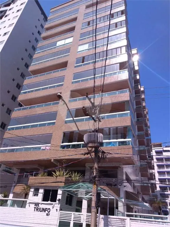 Apartamento para Venda em Praia Grande, Ocian, 2 dormitórios, 1 suíte, 1 banheiro, 1 vaga