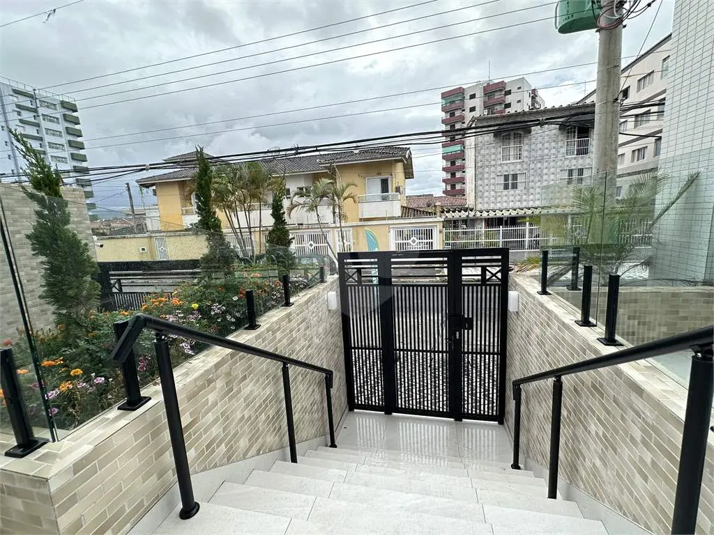 Apartamento para Venda em Praia Grande, Caiçara, 1 dormitório, 1 suíte, 1 banheiro, 1 vaga