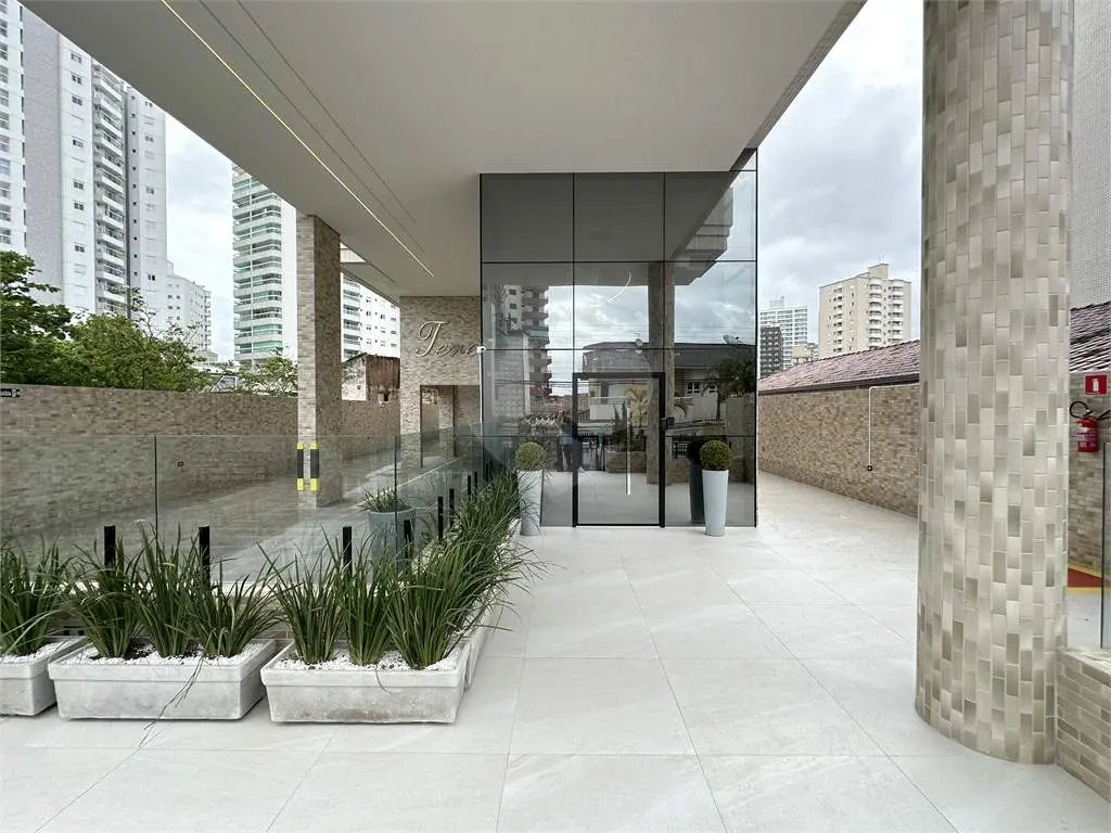 Apartamento para Venda em Praia Grande, Caiçara, 1 dormitório, 1 suíte, 1 banheiro, 1 vaga