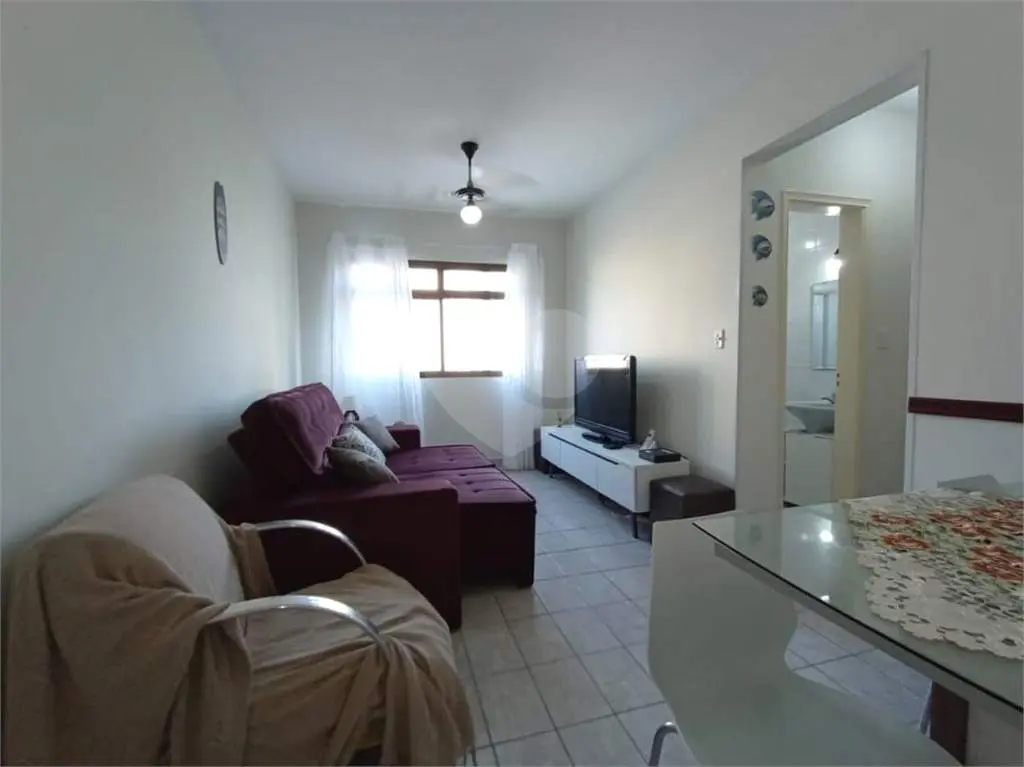 Apartamento para Venda em Praia Grande, Aviação, 1 dormitório, 1 banheiro, 1 vaga