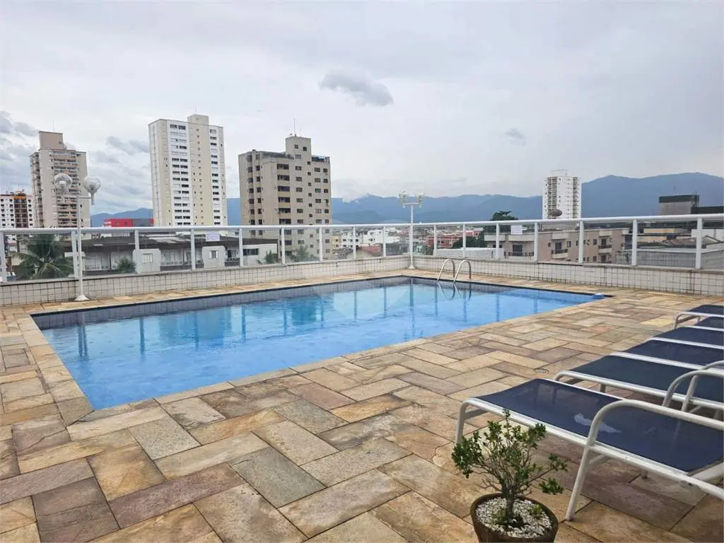 Apartamento para Locação em Praia Grande, Tupi, 2 dormitórios, 1 suíte, 1 banheiro, 2 vagas