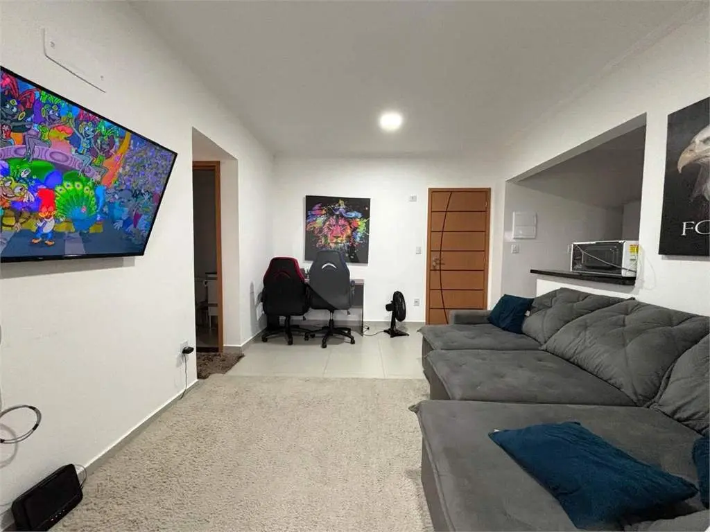 Apartamento para Venda em Praia Grande, Forte, 2 dormitórios, 1 suíte, 2 banheiros, 1 vaga