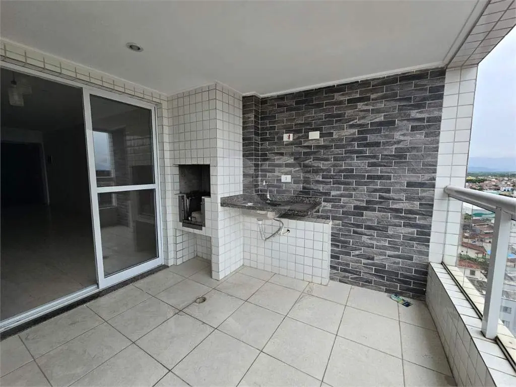 Apartamento para Locação em Praia Grande, Tupi, 2 dormitórios, 1 suíte, 1 banheiro, 2 vagas