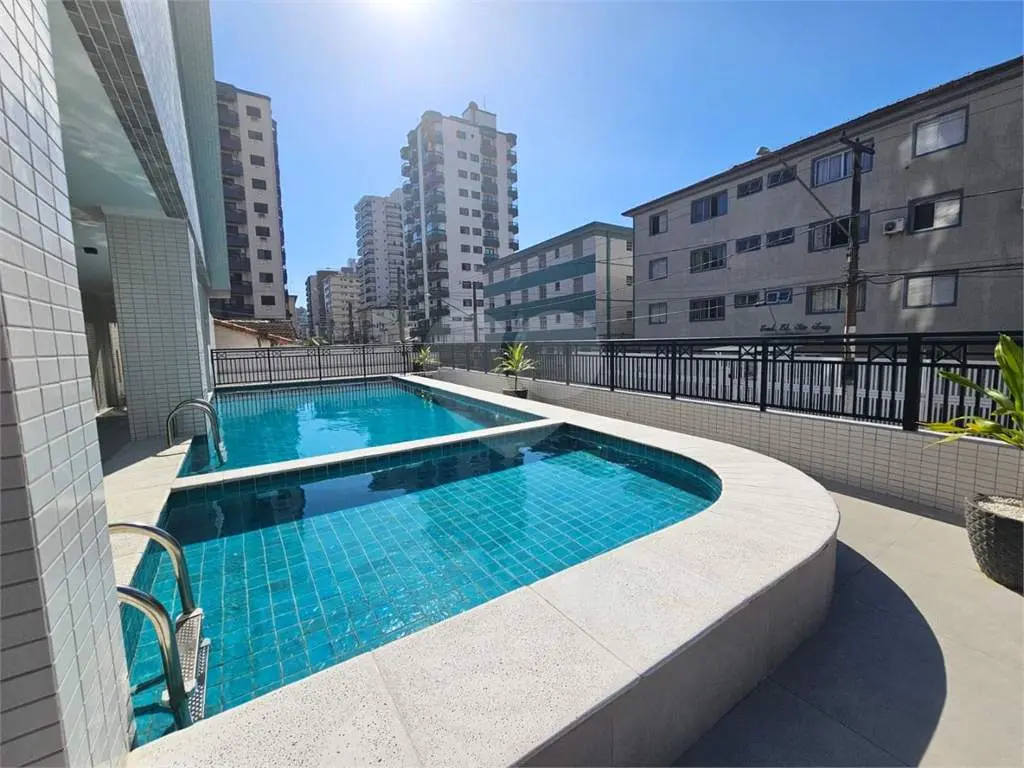 Apartamento para Venda em Praia Grande, Guilhermina, 3 dormitórios, 3 suítes, 3 banheiros, 2 vagas