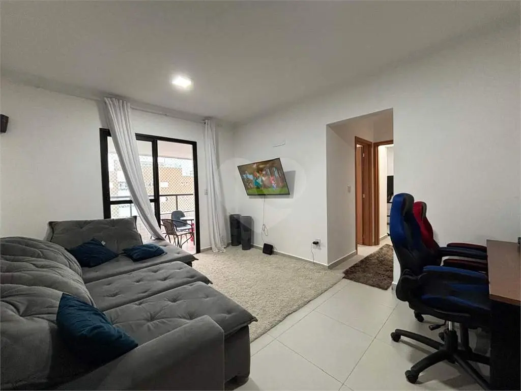 Apartamento para Venda em Praia Grande, Forte, 2 dormitórios, 1 suíte, 2 banheiros, 1 vaga
