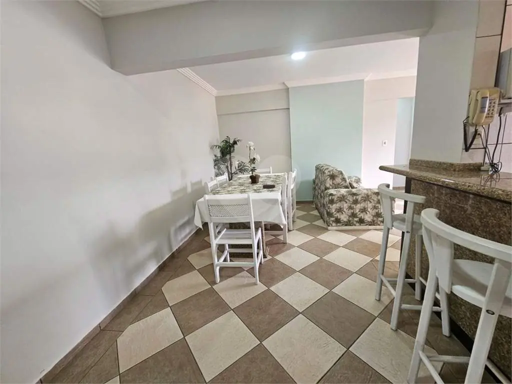 Apartamento para Venda em Praia Grande, Flórida, 2 dormitórios, 2 banheiros, 1 vaga